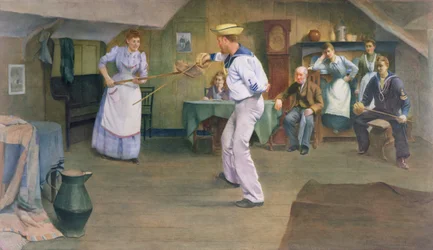 The Fencing Lesson, 1893